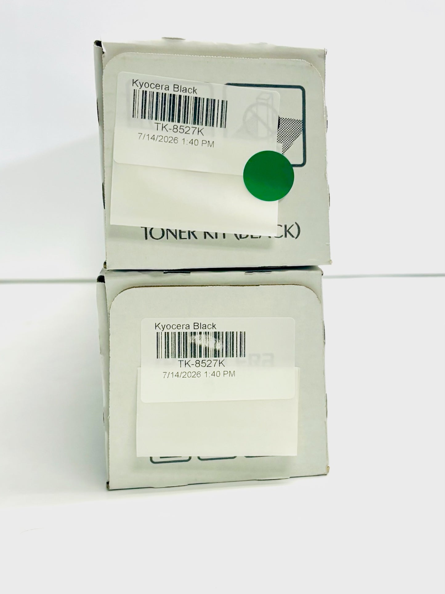 2 Genuine Kyocera 3552ci,4052ci,4053ci Black Toners TK-8527K TK8527K