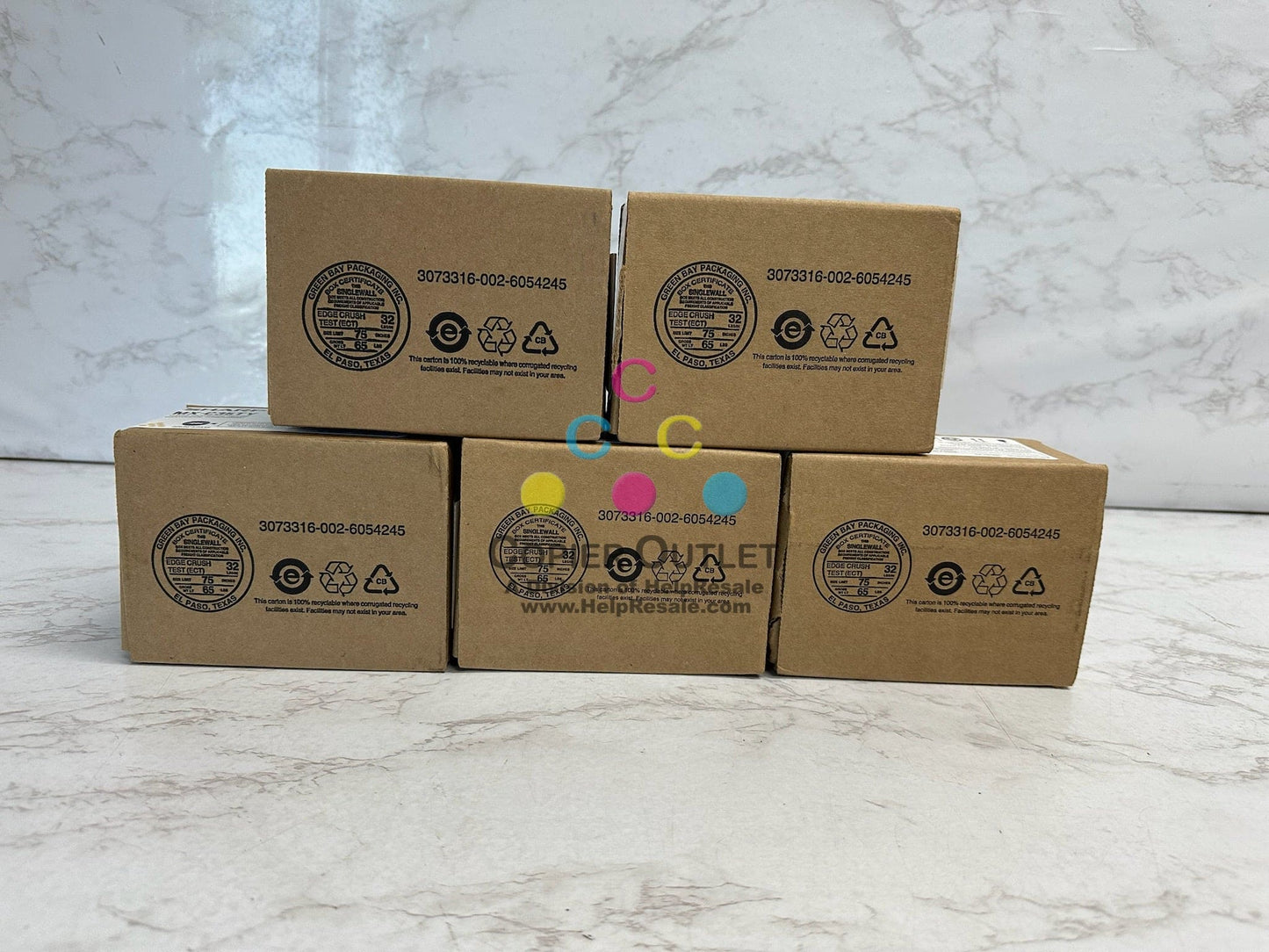 5 New Genuine Sharp MX-C357F,MX-C407P CCMYY MX-C35T Toners