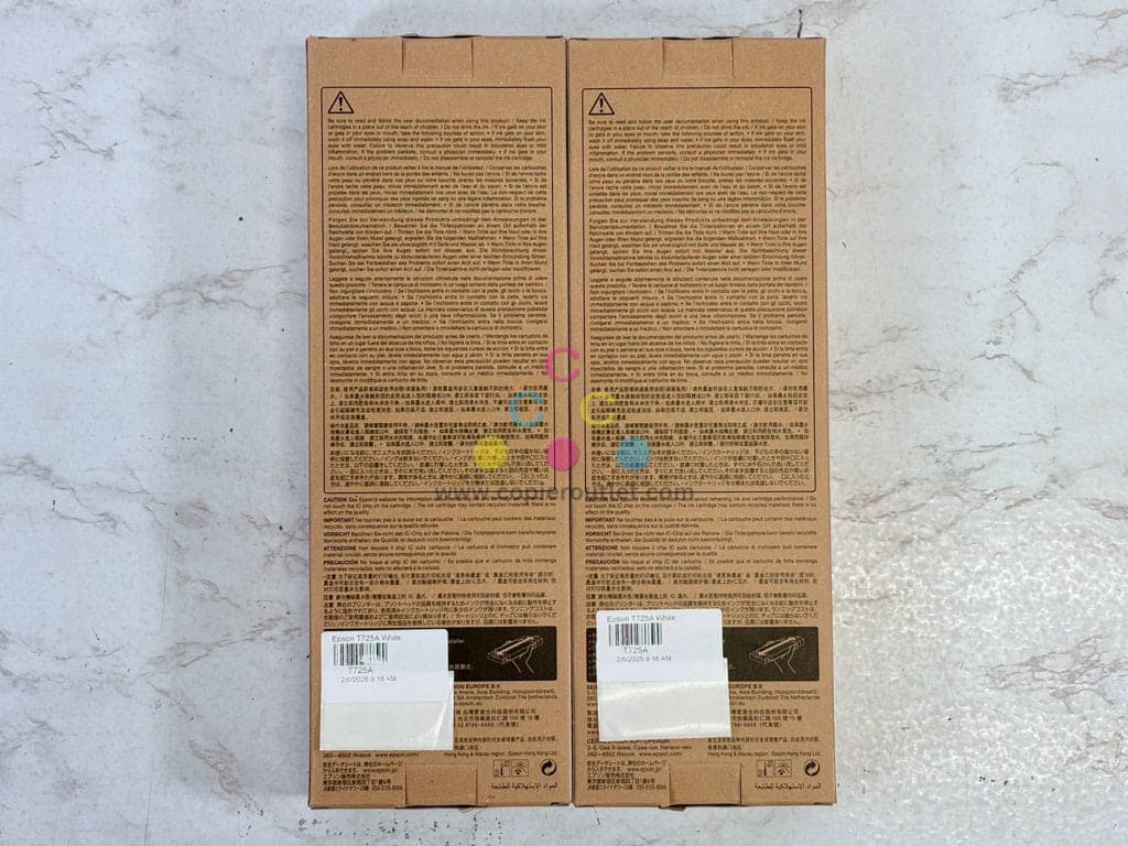 2 OEM Epson SC-F2000,2100,2130,2140,2150,2160 White Inks T725A,C13T725A00 (2023)