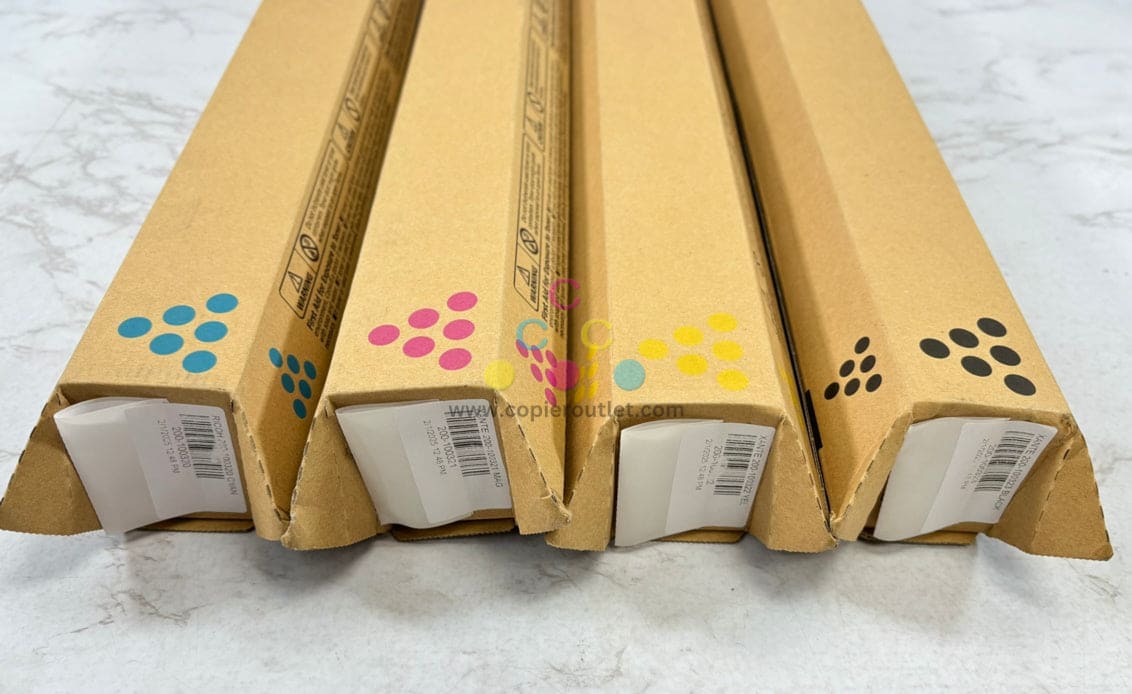 4 Genuine Xante Impressia CMYK Toners 200-100320,321,322,323 (840812,13,14,15)