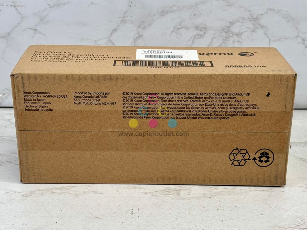 OEM Xerox AltaLink C8130,C8135,C8145,C8155,C8170 Fan Filter Kit 008R08104