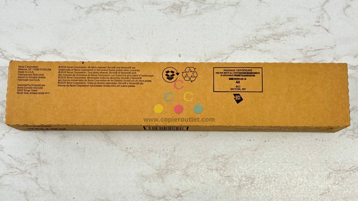 OEM Xerox Versant 80 180 280 Press Yellow Toner 006R01641 Same Day Shipping