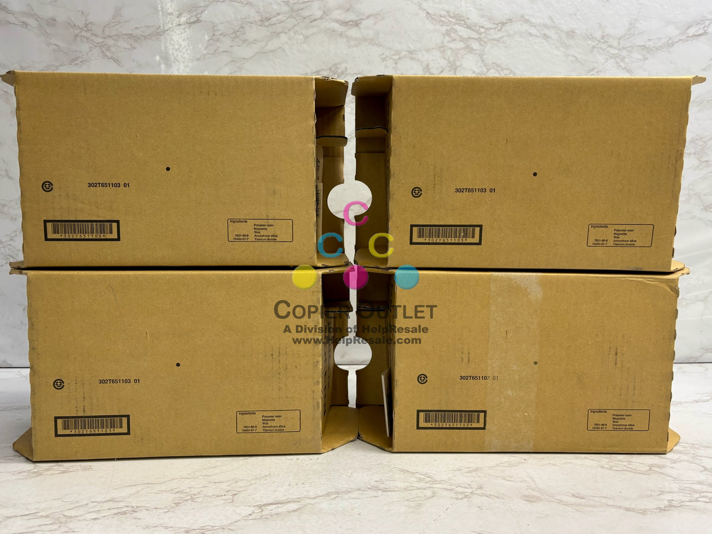 4 Open Genuine Kyocera ECOSYS M3660idn,M3860idn Black Toner Kit TK-3192