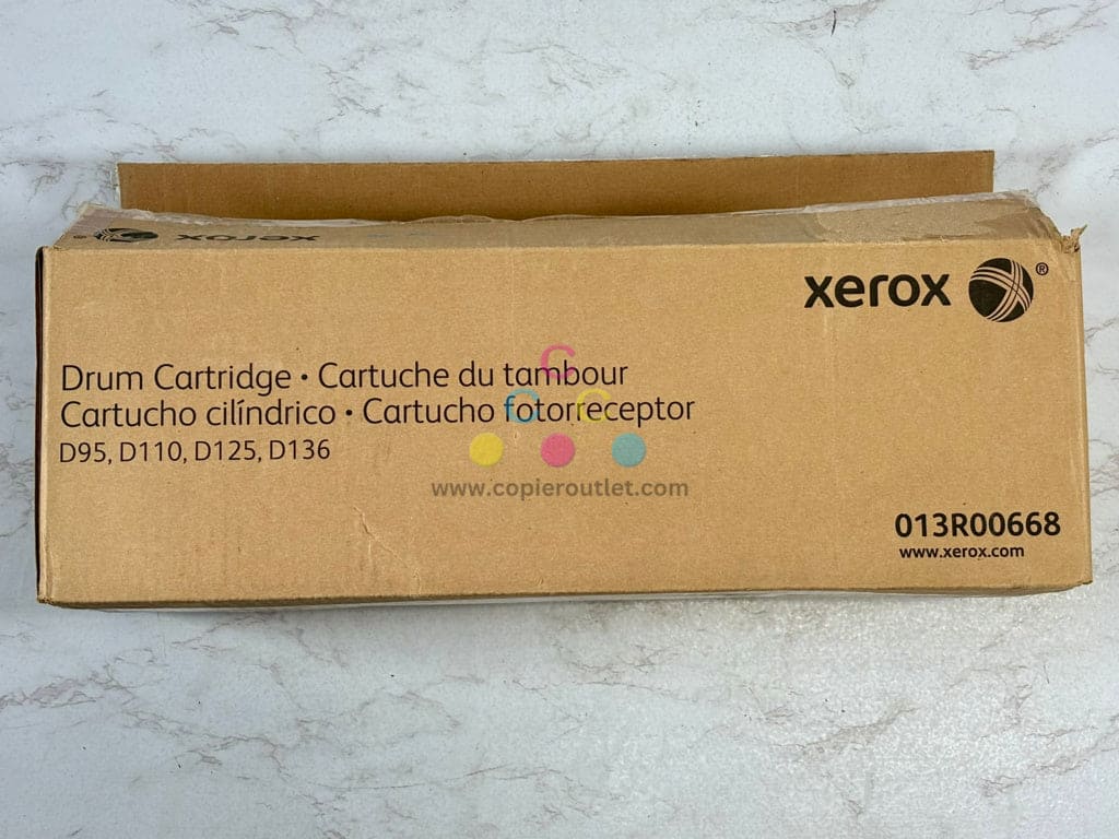 Open Genuine Xerox D136,D95A,D110,D125,ED95A,ED125 Drum Cartridge 013R00668