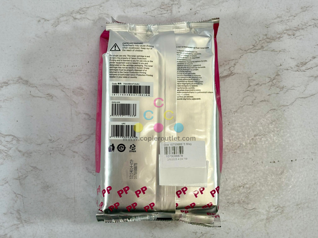 OEM Oce/Canon ColorWave 600PP,650PP Magenta Toner Pearls 1070088878(1060099514)