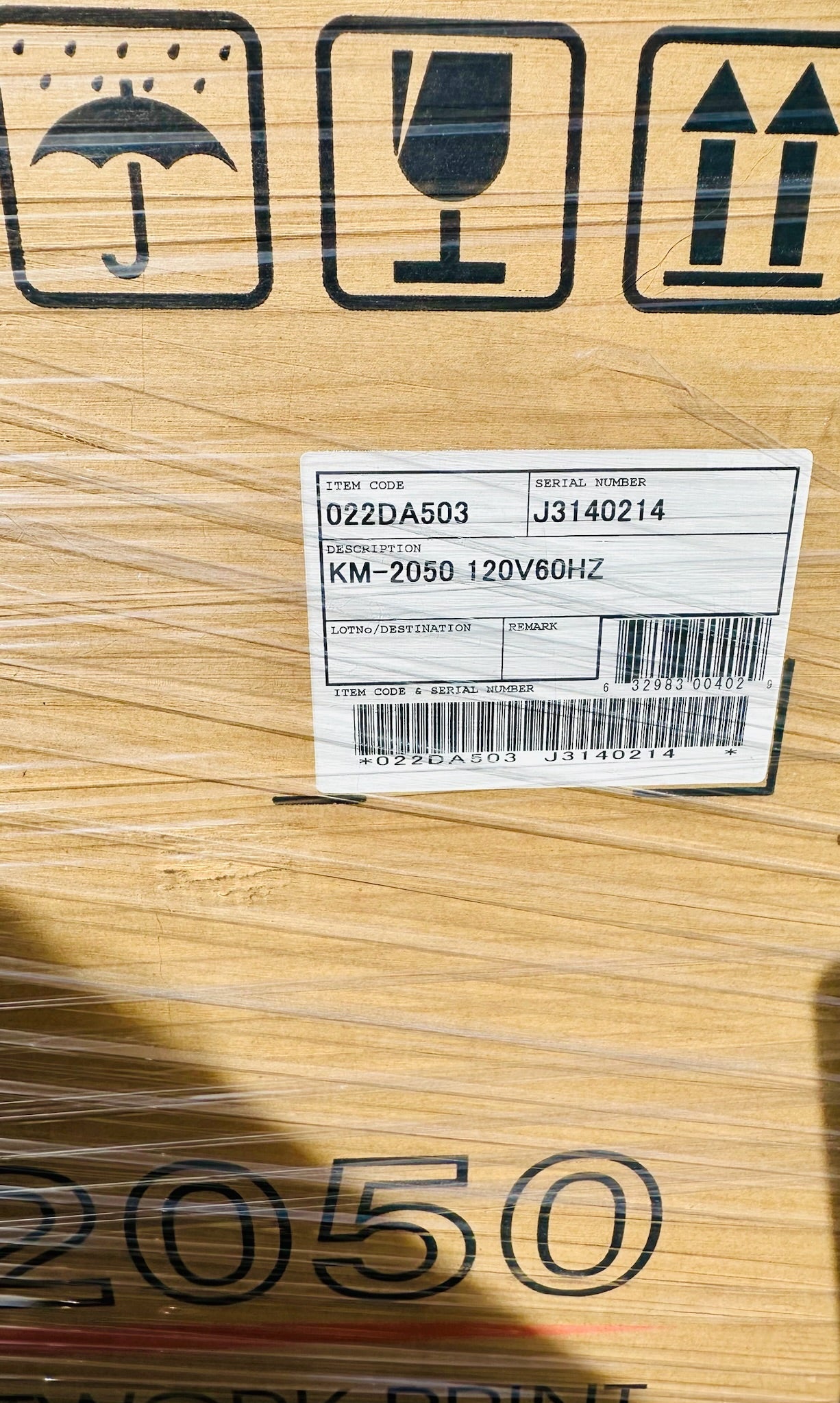 Brand New in Box Genuine Kyocera KM-2050,KM2050 Printer 022DA503 (Local Pickup)