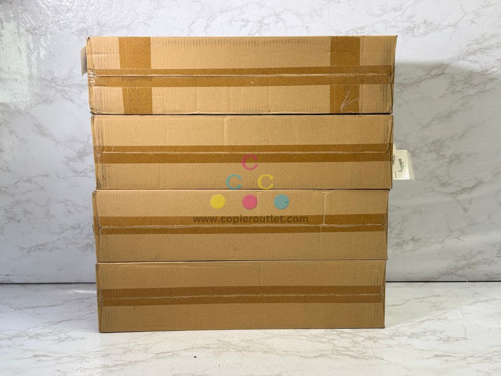 4 Open OEM Konica Minolta Bizhub C452,C552,C652 CMYK Toners (TN613CMY, TN413K)