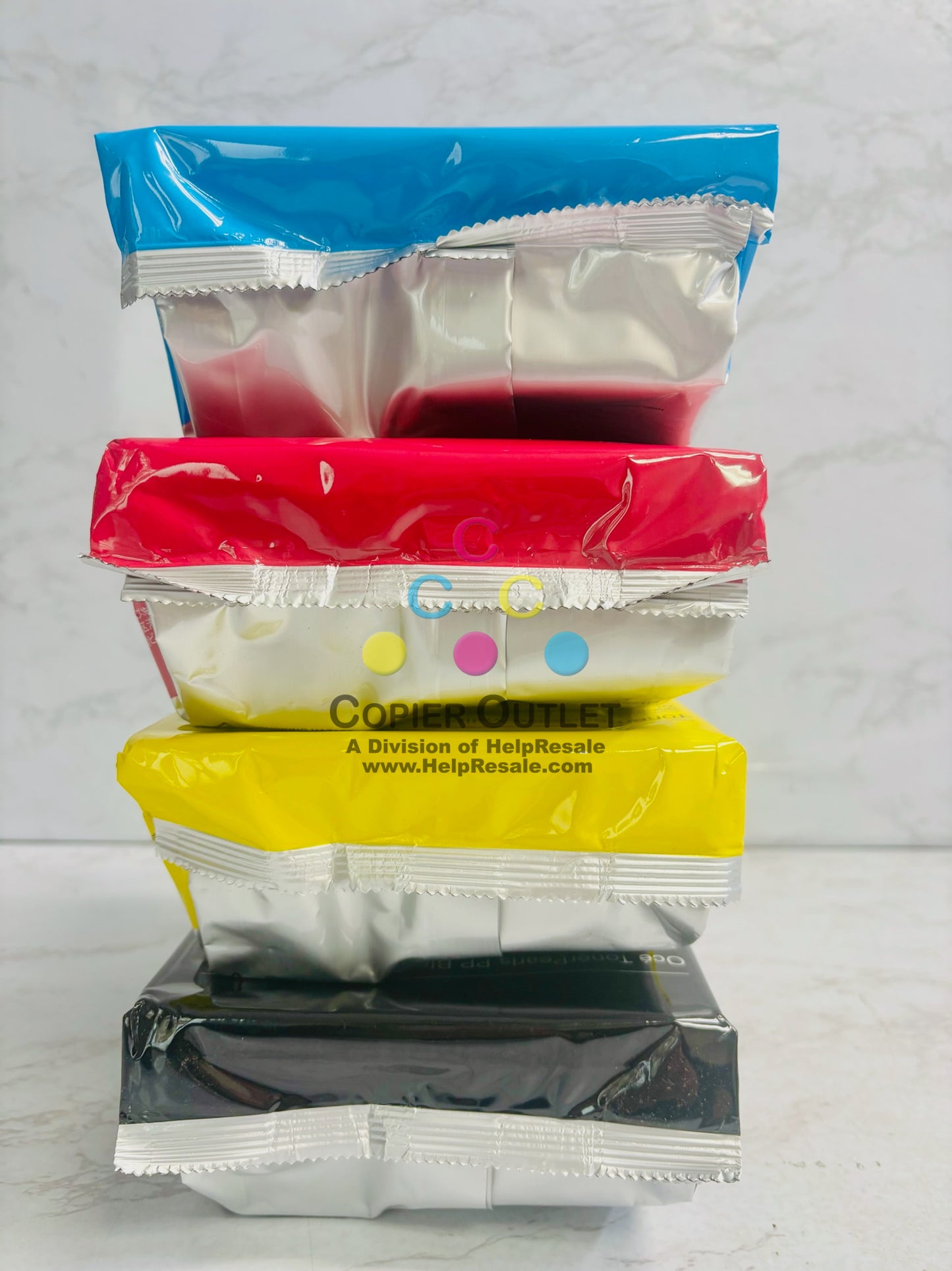 4 OEM Oce/Canon ColorWave 600PP,650PP,700PP CMYK Toner Pearls 1060099513,14,15,16