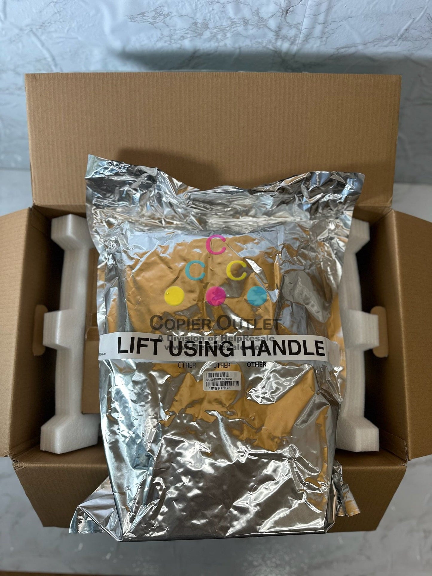 New Open Box Genuine Lexmark XC4150,CS720de,CS725 Color Imaging Kit 74C0ZV0