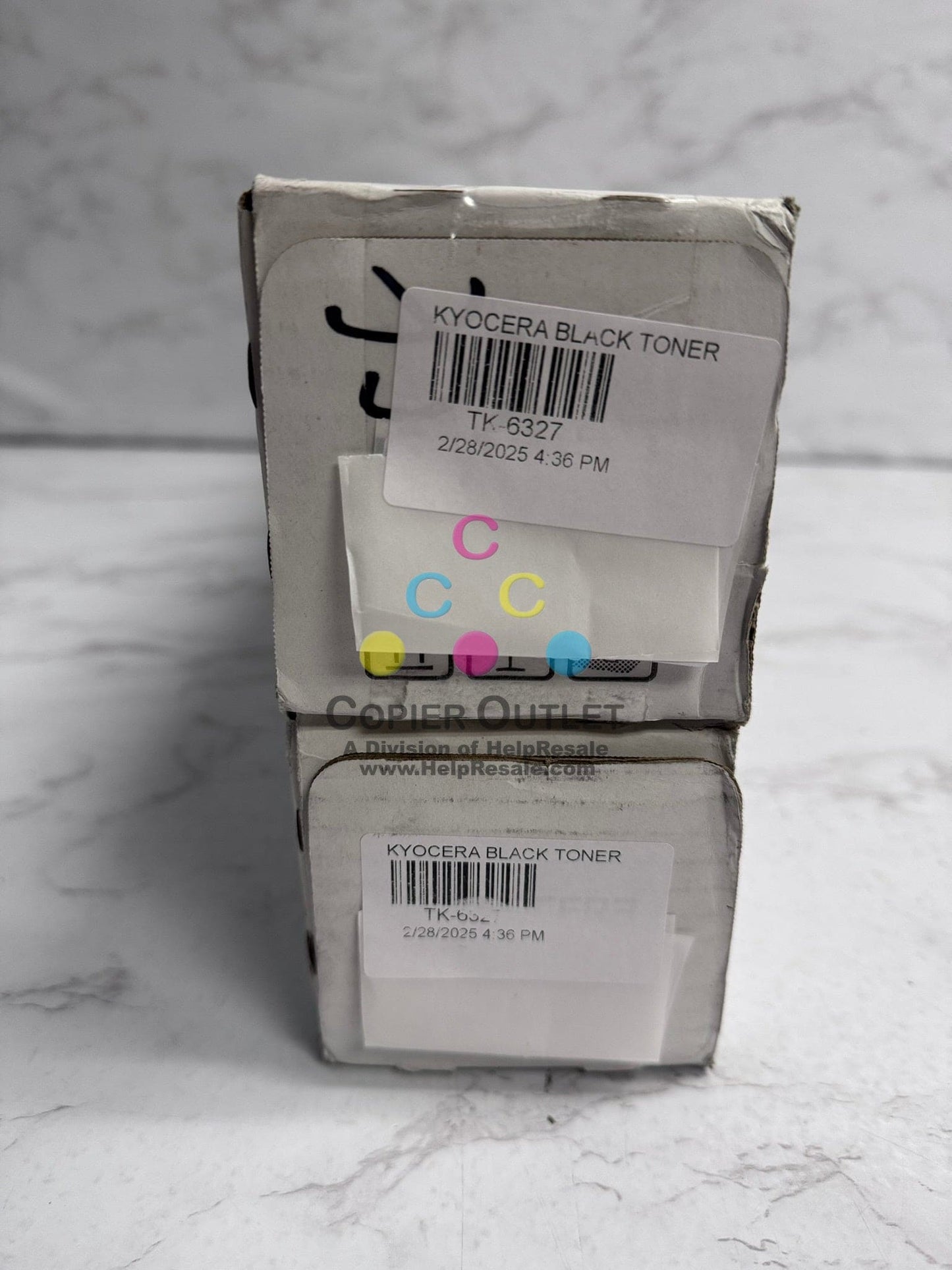 2 Cosmetic OEM Kyocera TASKalfa CS4002i,CS4003i,CS6002i,CS6003i TK-6327K Toners