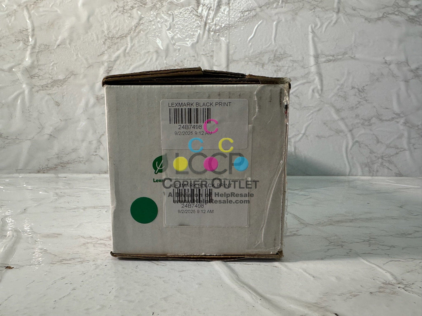 New OEM Lexmark C2326, XC2326 Black Toner Cartridge 24B7498 Same Day Shipping