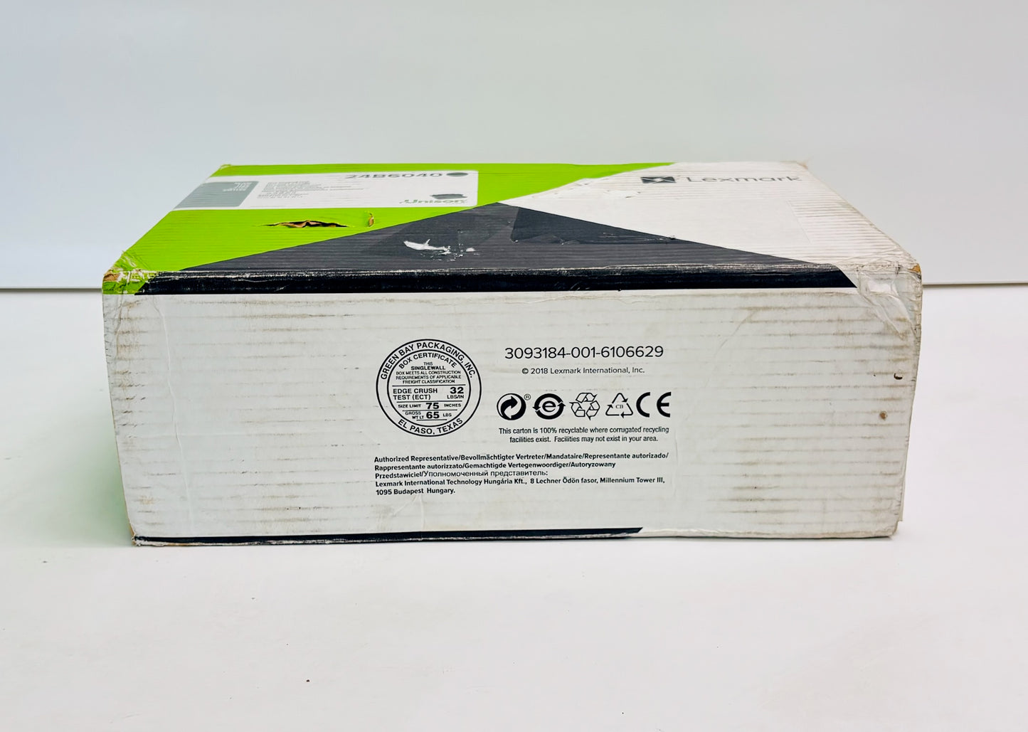 Cosmetic Genuine Lexmark M1145,M3150,XM1145,XM3150 Black Drum Unit 24B6040