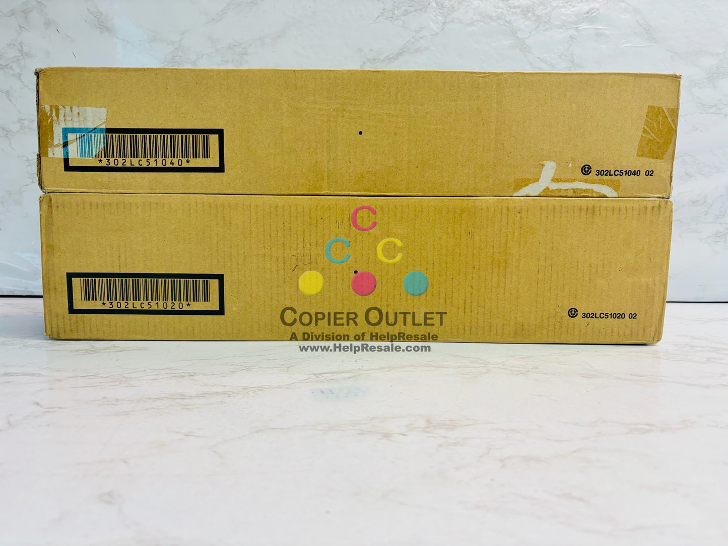 2 Genuine Kyocera 3050ci,3051ci,3550ci,3551ci YK Toner TK-8307Y, TK-8309K