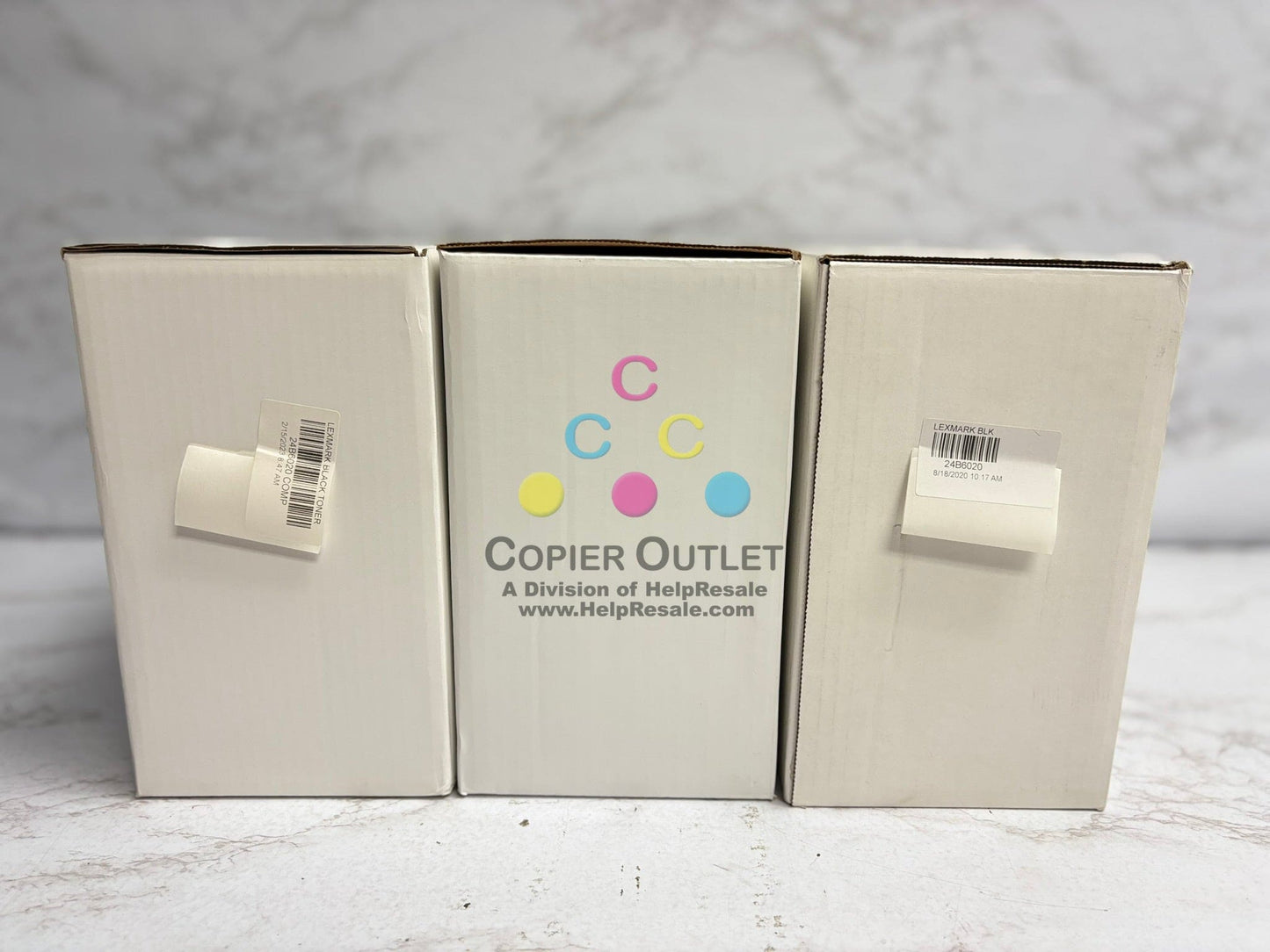 3 Compatible Lexmark XM7155,XM7115X,XM7163X,XM7170 Black Toners 24B6020