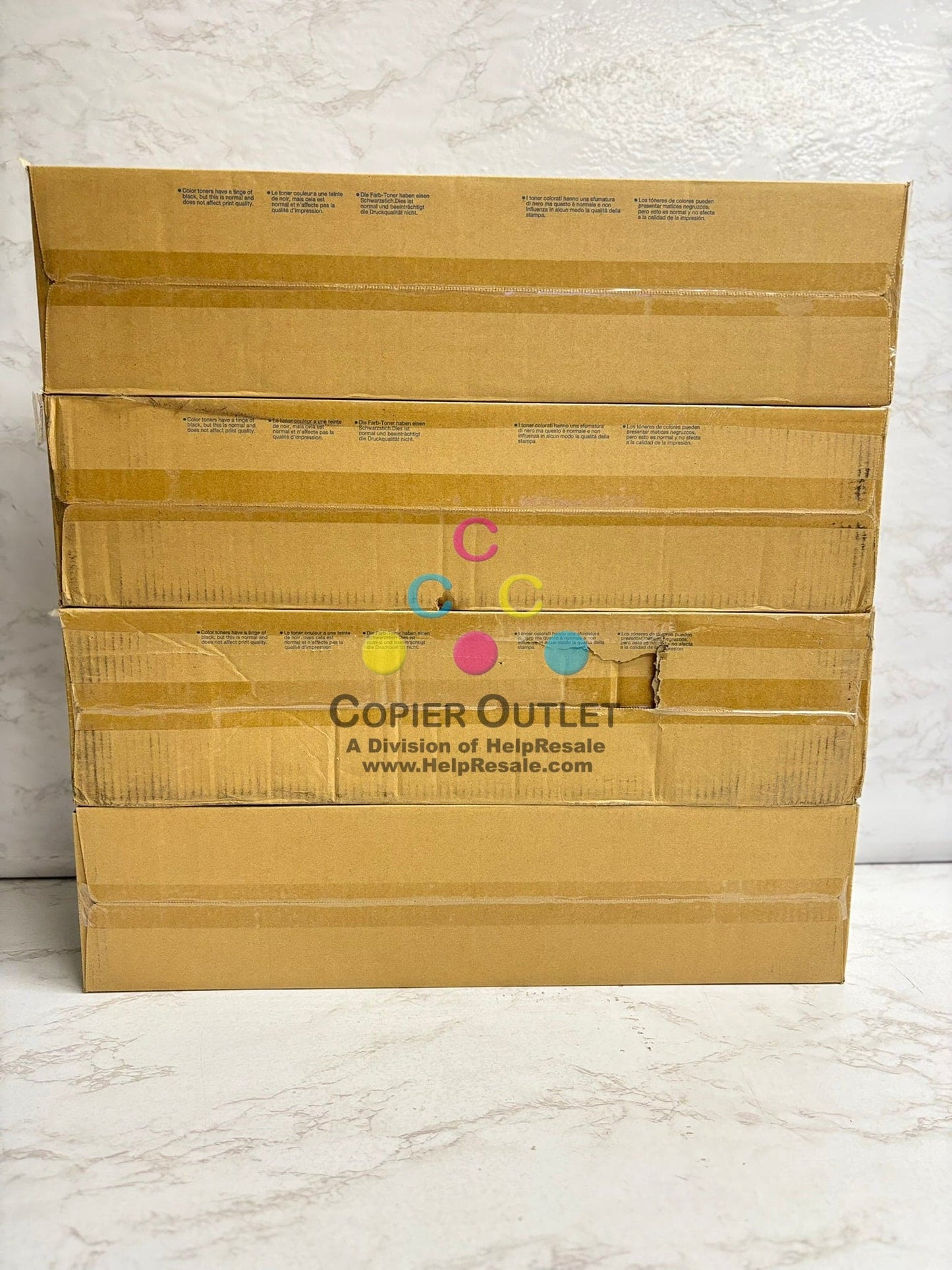 4 OEM Konica Minolta Bizhub C750i, C751i TN715 CMYK Toners ACP8430,330,230,130