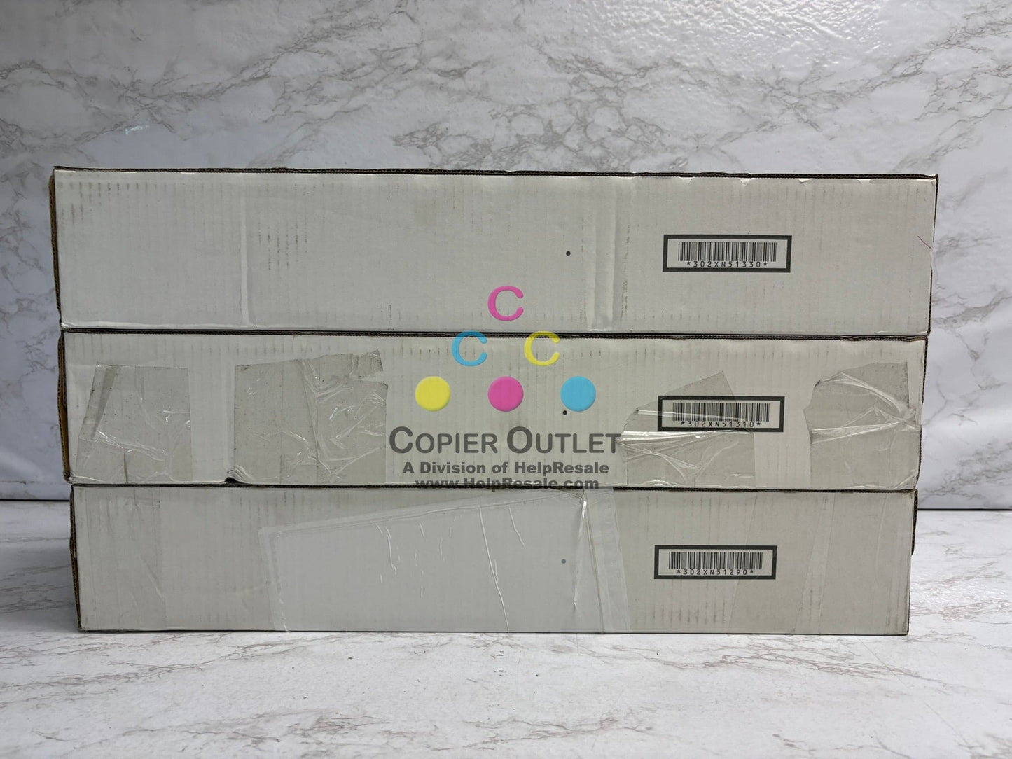 3 Cosmetic OEM Kyocera TASKalfa7052ci, 7353ci, 8052ci, 8353ci TK-8737 CMY Toners