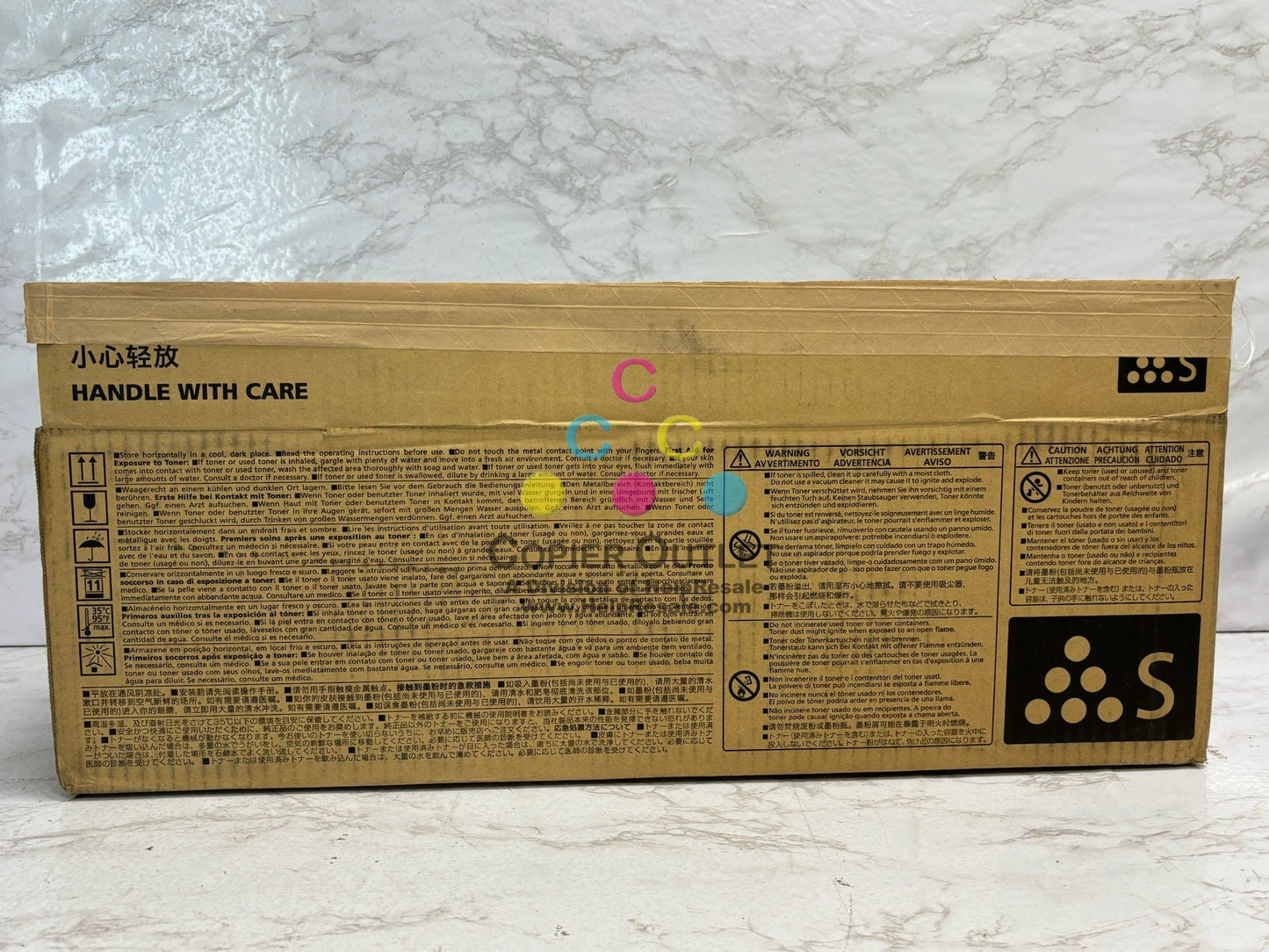 New Open OEM Ricoh Pro C7200, C7200s Silver Print Cartridge 828622 (25801801)