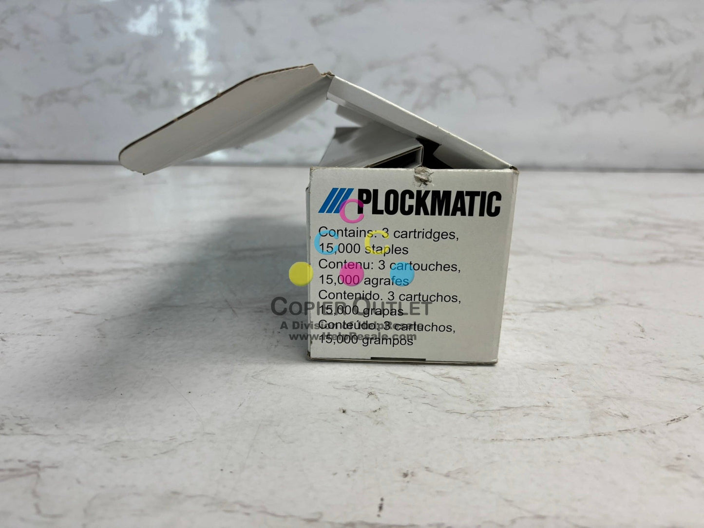 Open New OEM Plockmatic Staples BM230, BM350, BK5030 404461 (2 staples Cart)