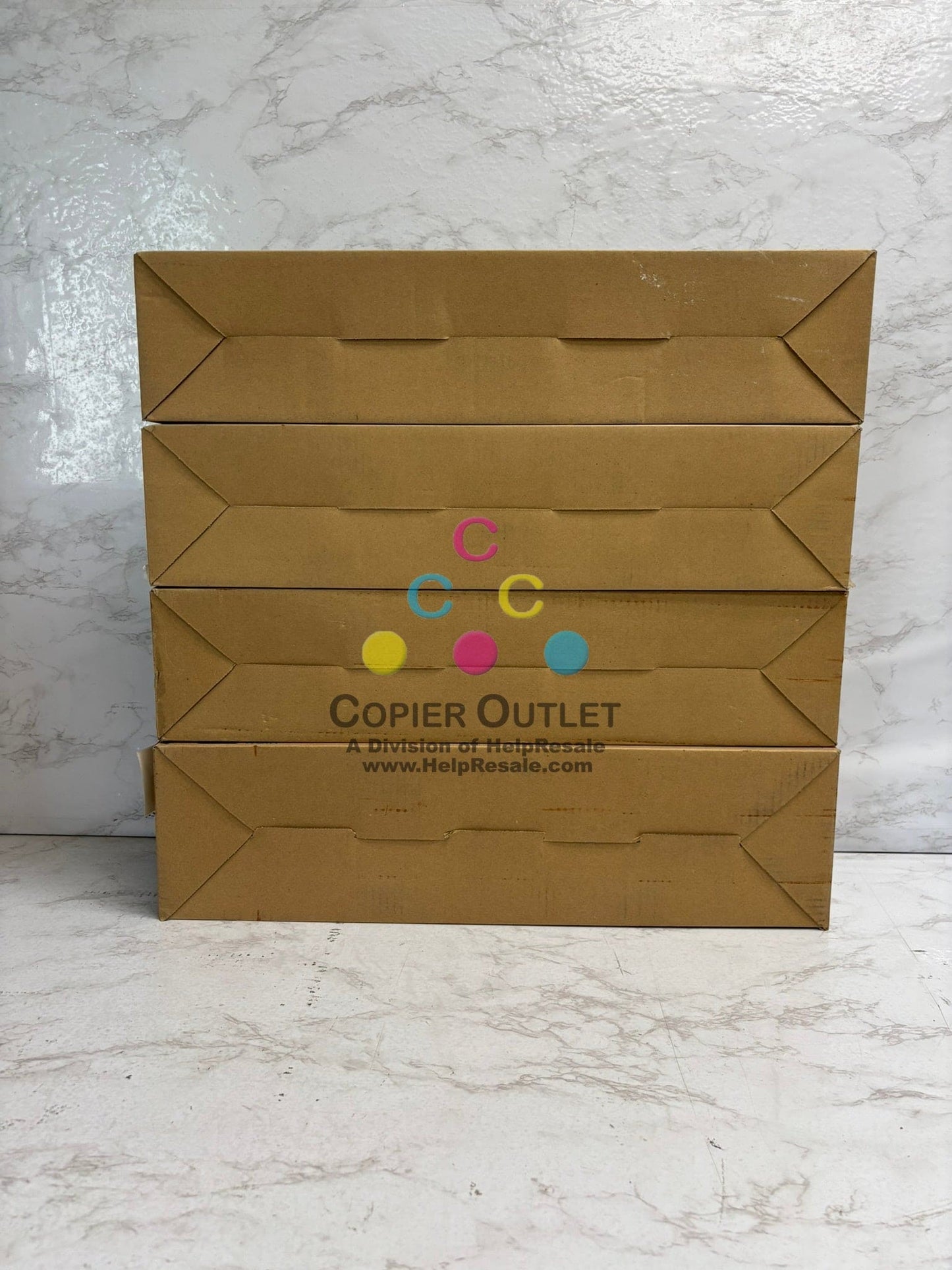 4 New Genuine Konica Minolta Bizhub C353 C353P TN314 CMYK Toners (Open Cyan)
