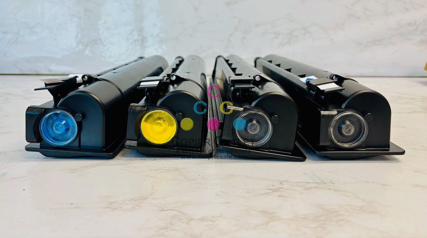 4 Open OEM Toshiba E STUDIO 2505AC, 3005AC Cyan, Yellow & Black Toner T-FC505U CYKK