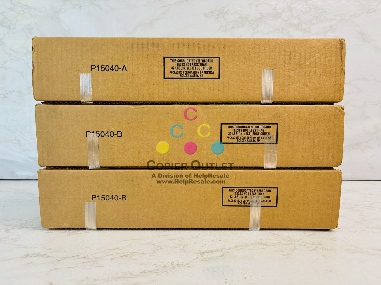 3 Genuine Toshiba E STUDIO 2505AC, 3005AC Cyan, Yellow & Black Toner T-FC505U CYK