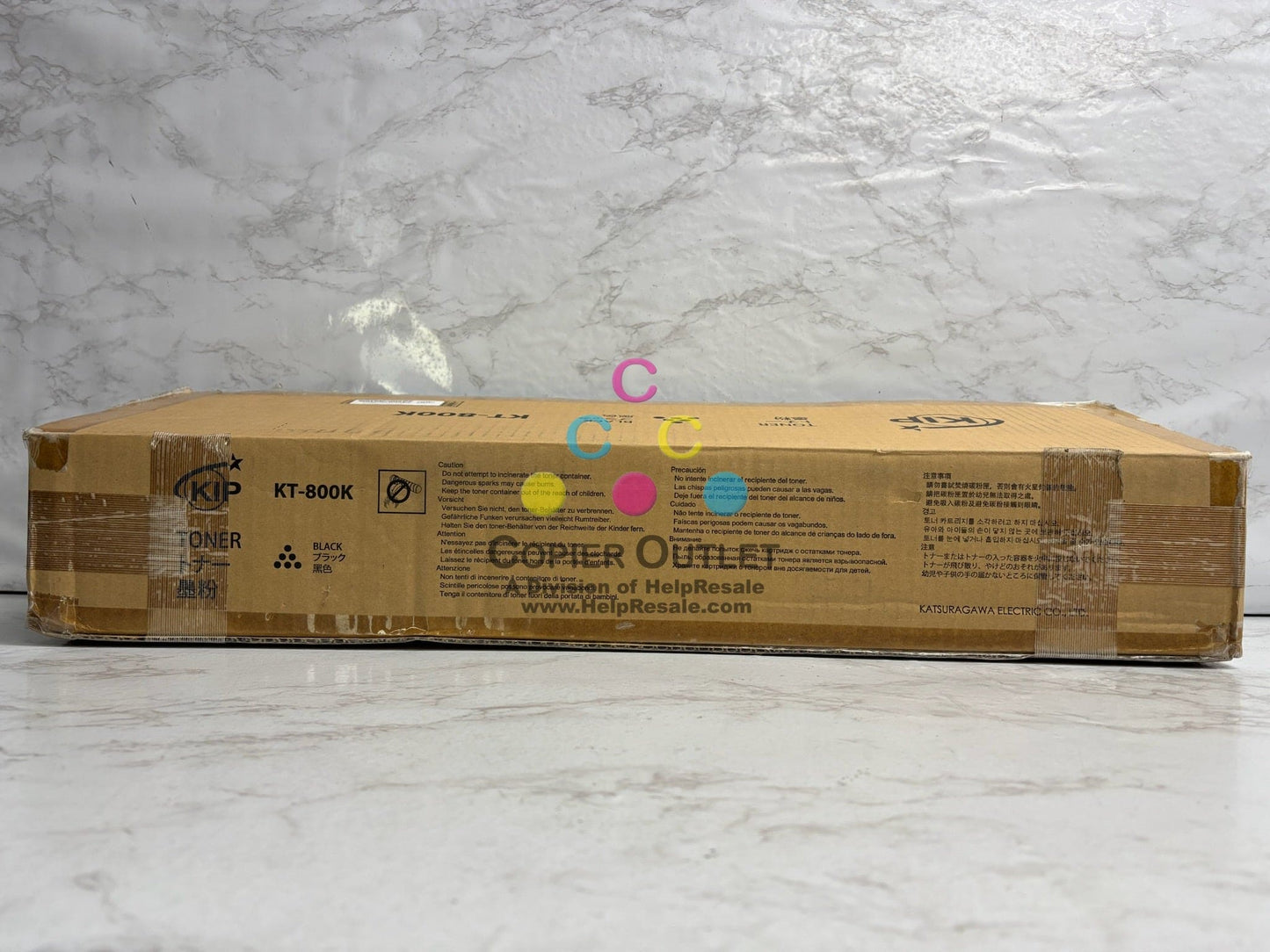 Open Genuine KIP 850,870,880 Black Toner KT-800K Z350970010N (1 Toner Only)