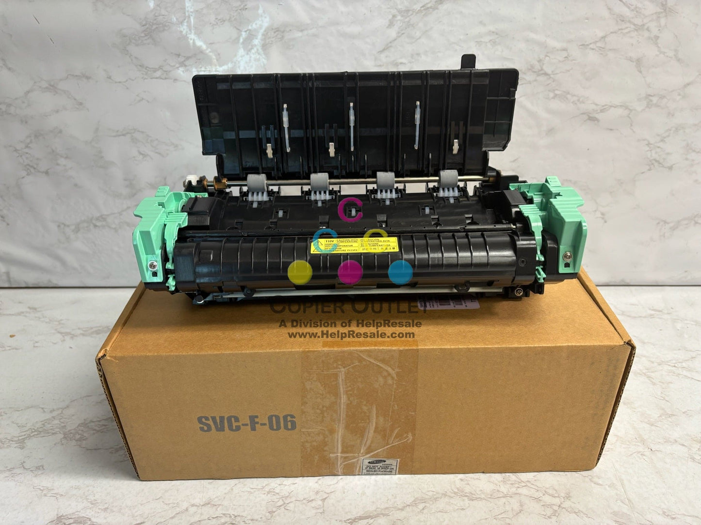 Open Genuine Samsung CLP-670ND,CLX-6250 Fuser Assembly SVC-F-06 JC91-00968A