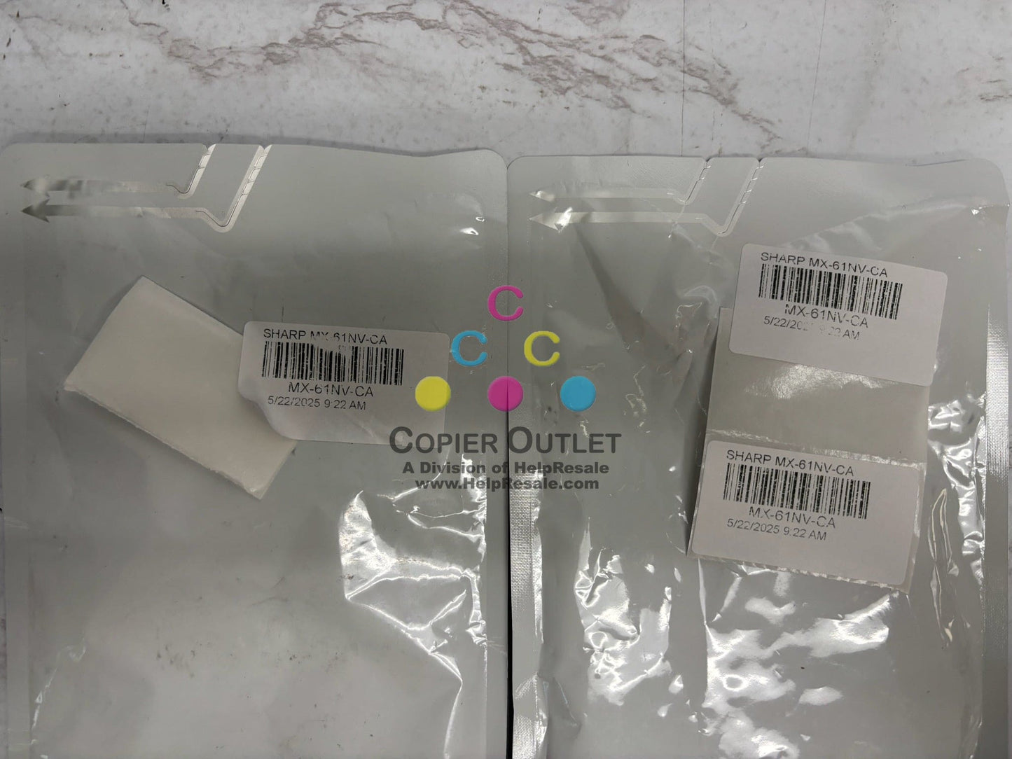 2 New OEM Sharp MX-2630N,MX-2651 Cyan Developers MX-61NV-CA / MX61NVCA