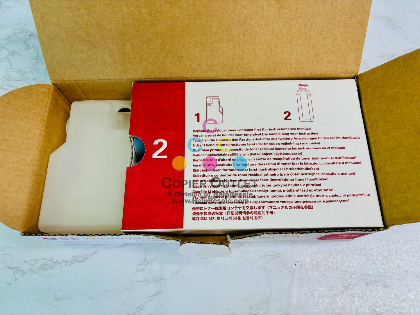 Genuine Océ PlotWave 340, 360 Black Toner Kit 1070011810
