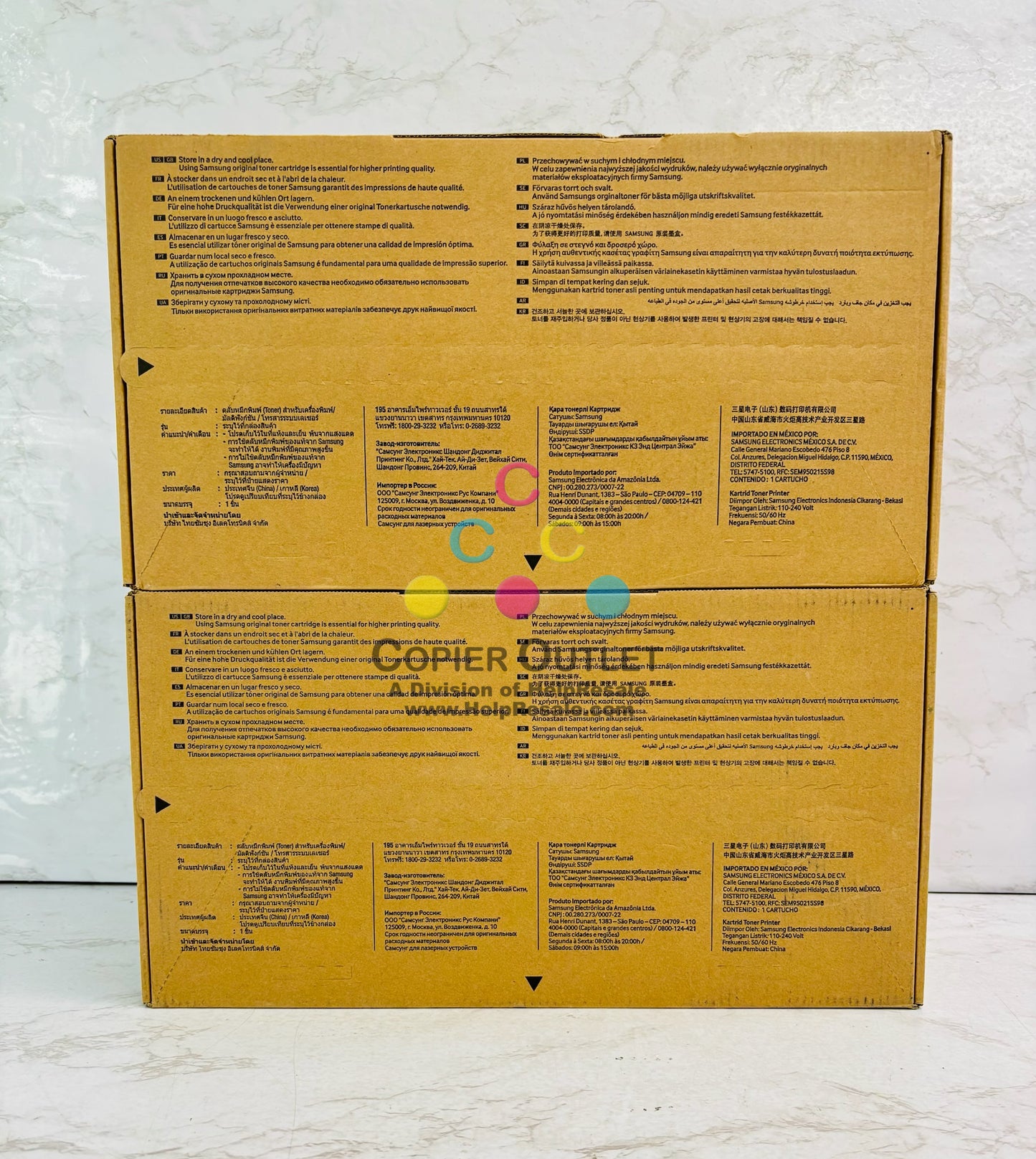 2 Genuine Samsung ML-5512ND, ML-5515ND Black Yield Toner MLT-D309L