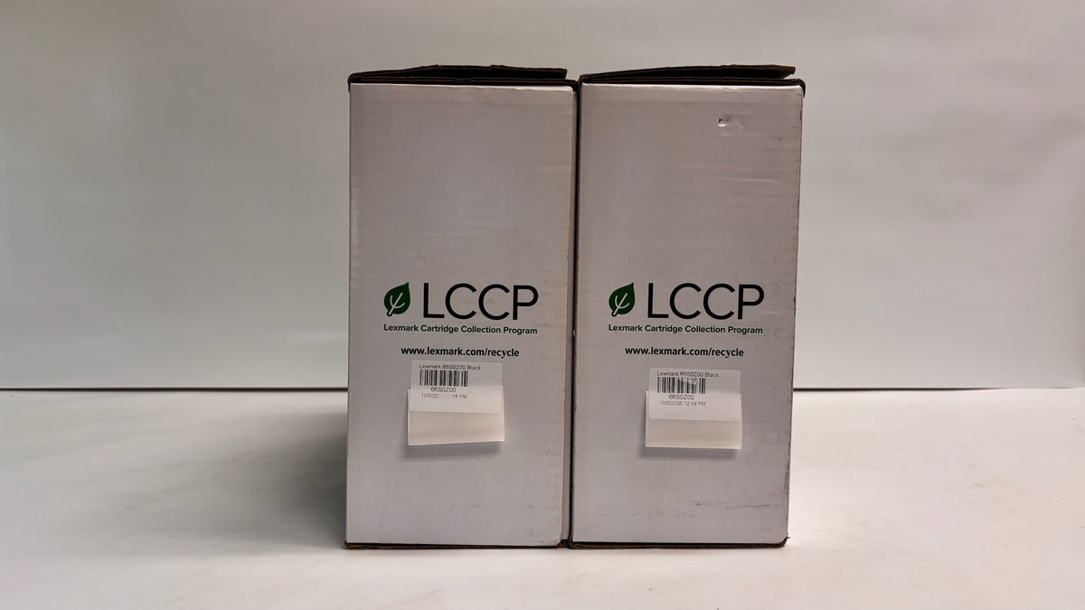 2 Genuine Lexmark MS531dw, M3350 Black Imaging Units 66S0Z00