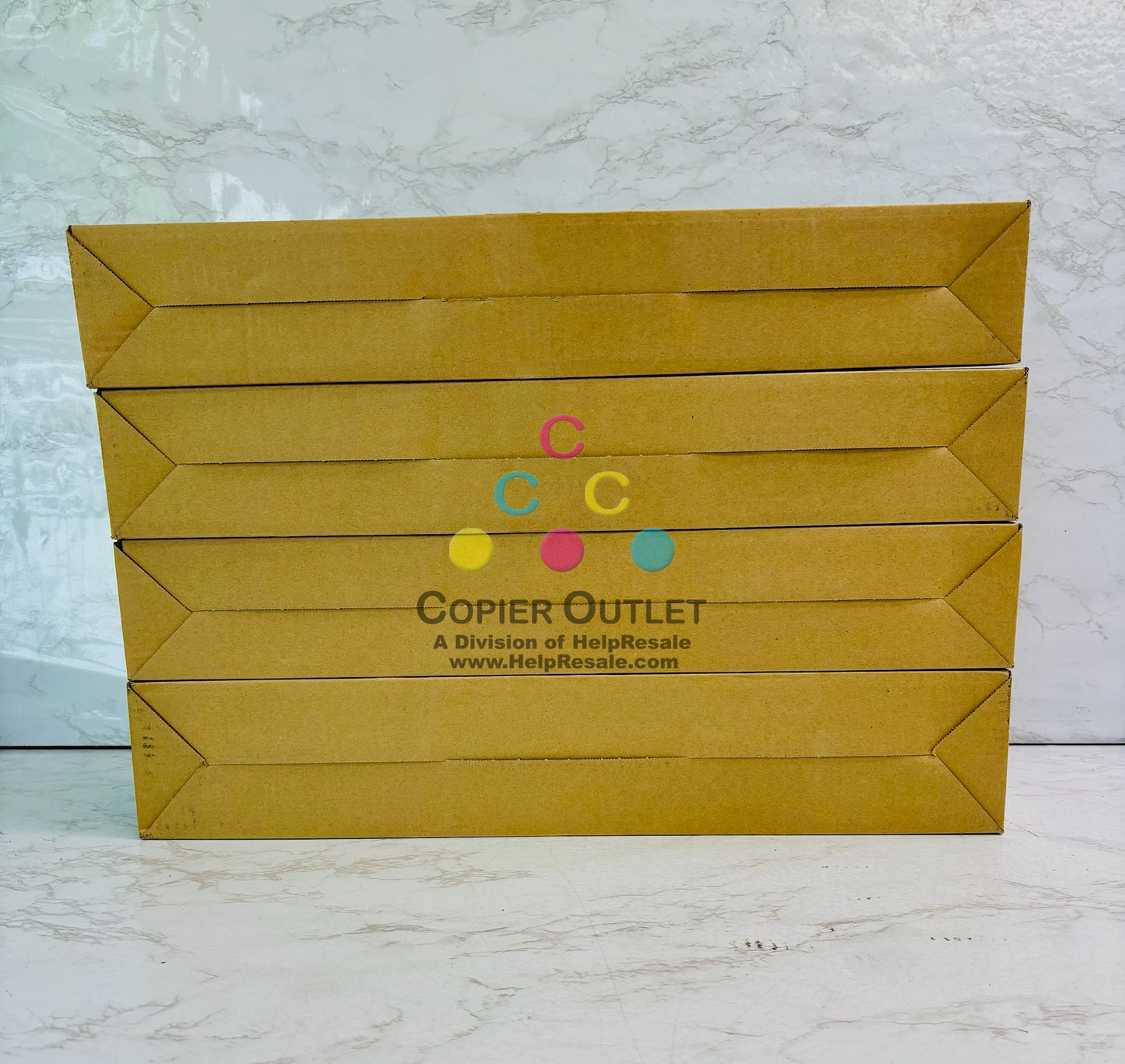 4 Genuine Sharp MX-7081, MX-8081 Magenta, Yellow, & Black Toner MX-80NT MMYK