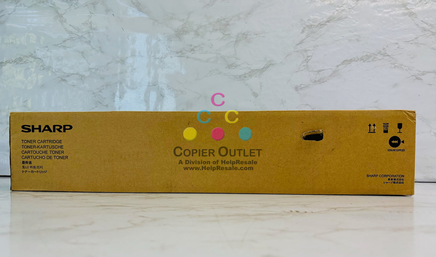 Genuine Sharp MX-7081, MX-8081 Magenta Toner MX-80NT M