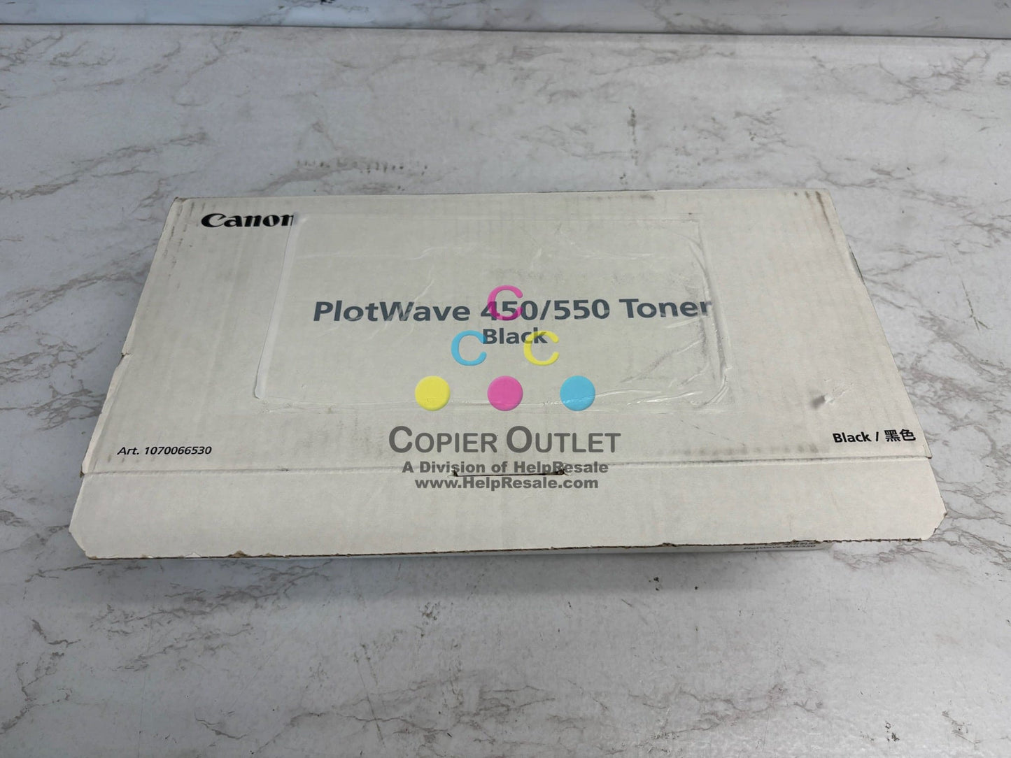 Genuine Canon/OCE PW450,PW550 Black Toner 1070066530 (No Waste Toner Container)