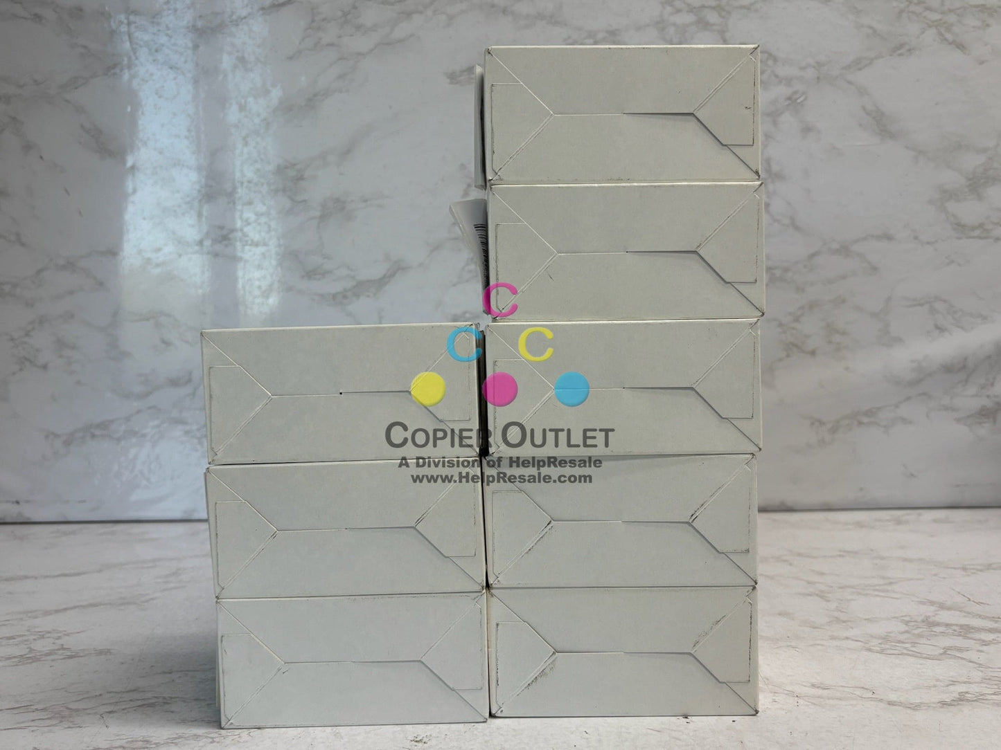 8 New OEM Sharp MX-C250,MX-C300P, MX-C304W Toners MX-C30NT MYYKKKKK Toners