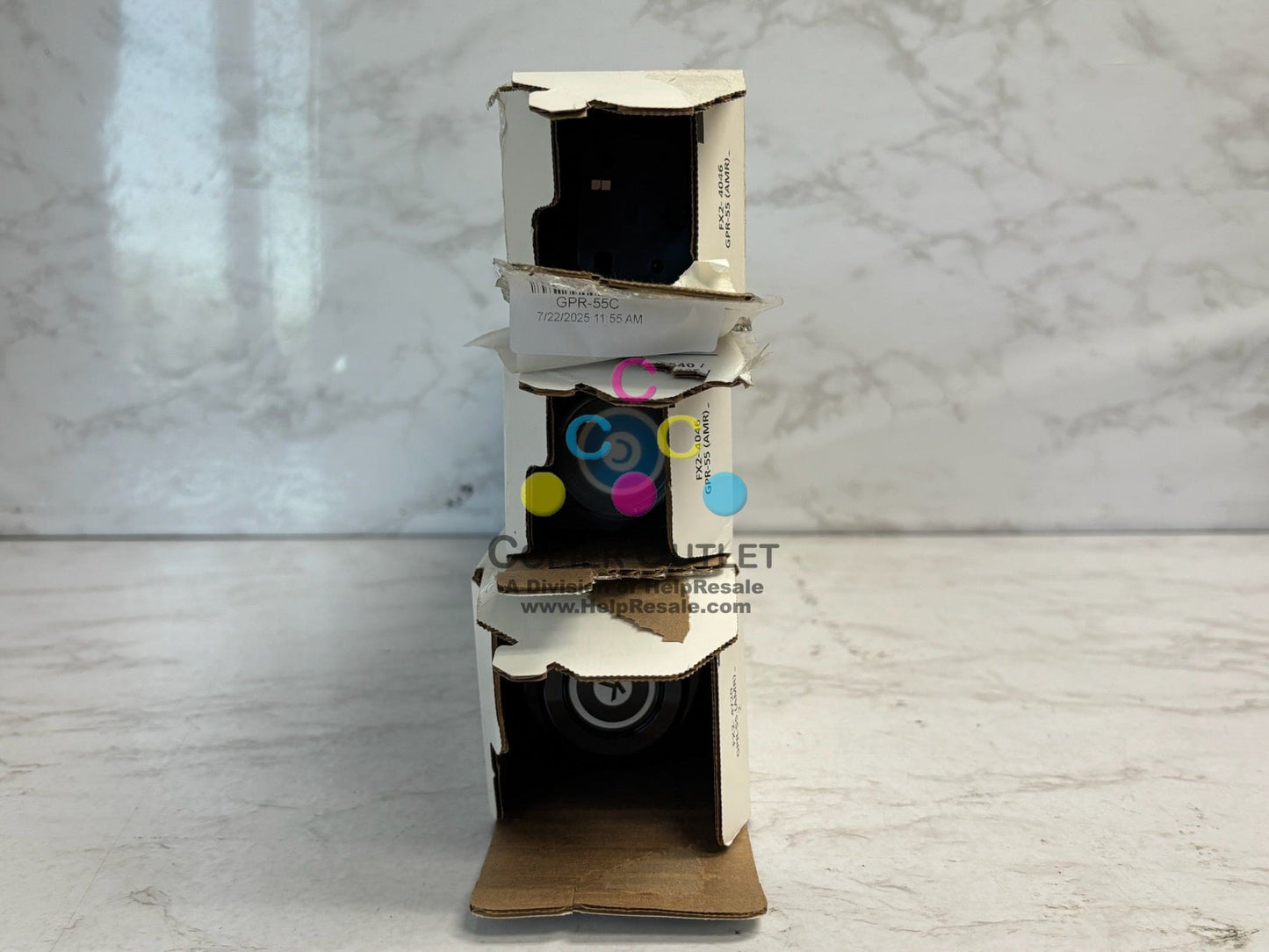 3 Open OEM Canon iRADV C5535,C5540,C5550,C5560,C5750 GPR-55, GPR55 CCK Toners