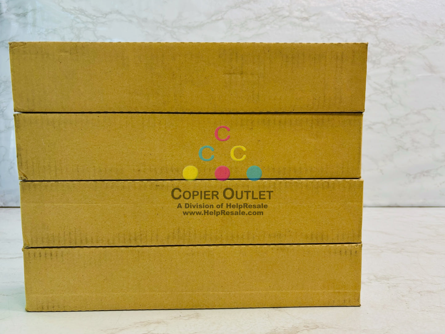 4 Genuine Ricoh AFICIO 3260C, 5560C CMYK Starter Developer B200-9640,60,70,80