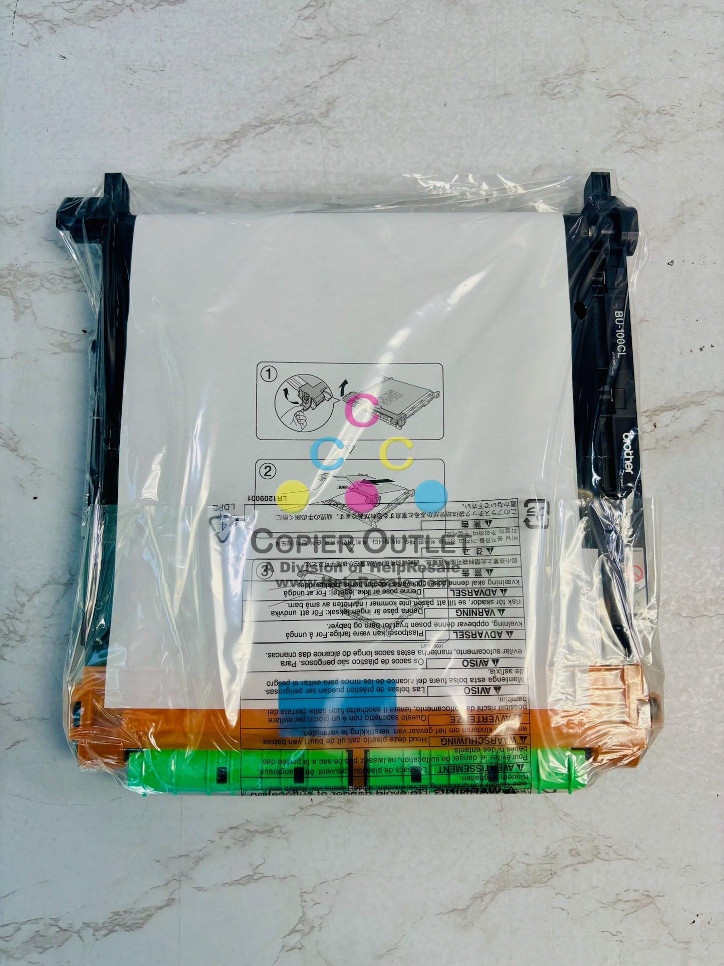 Open Genuine Brother DCP-9040CN, DCP-9045CDN Belt Unit BU-100CL, BU100CL