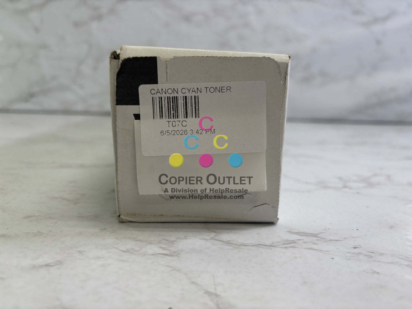 Genuine Canon imagePRESS Lite C165,C170,C265,C270 Cyan Toner T07C 3642C001(AA)