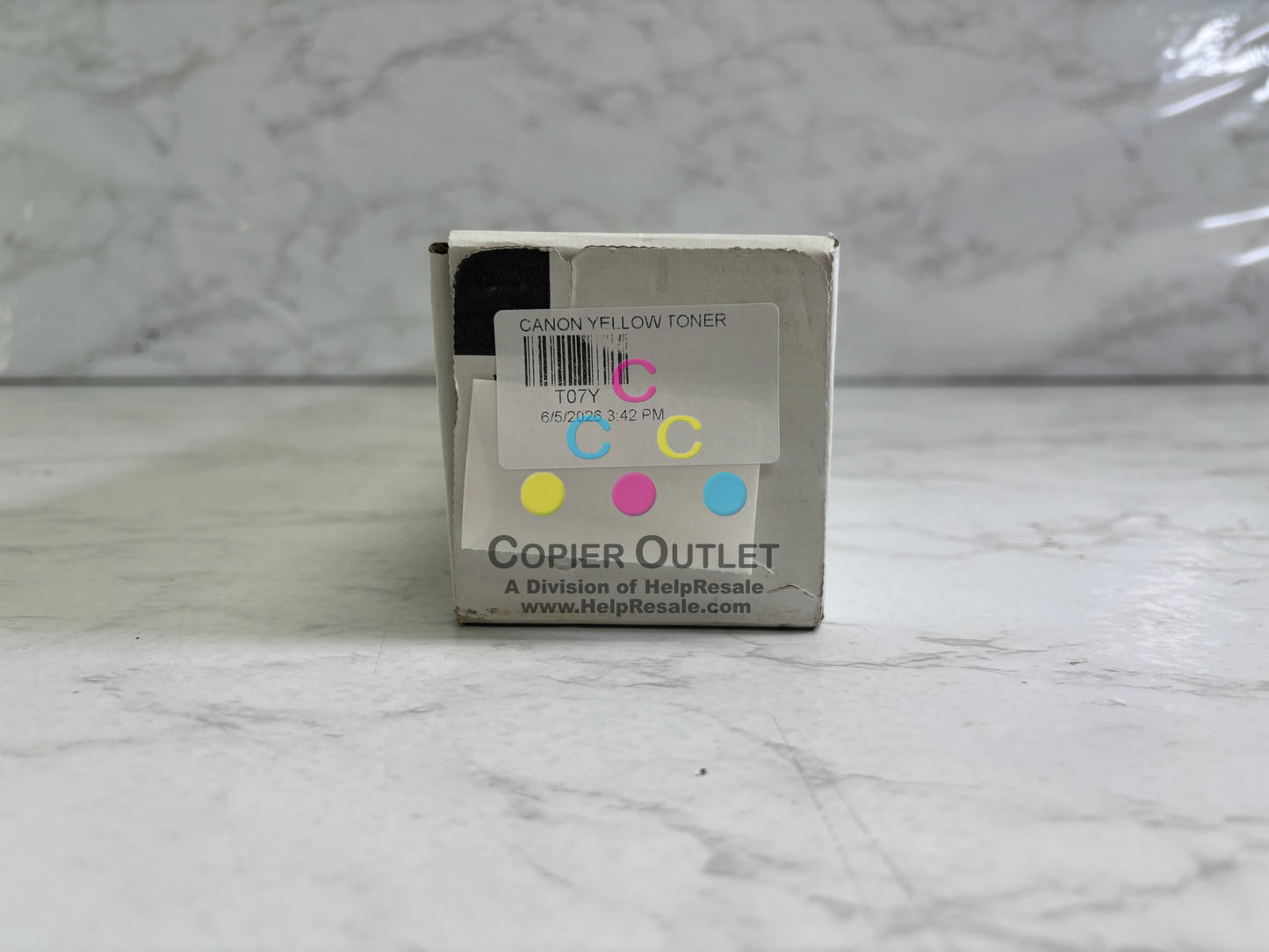 Genuine Canon imagePRESS Lite C165,C170,C265,C270 Yellow Toner T07Y 3644C001(AA)