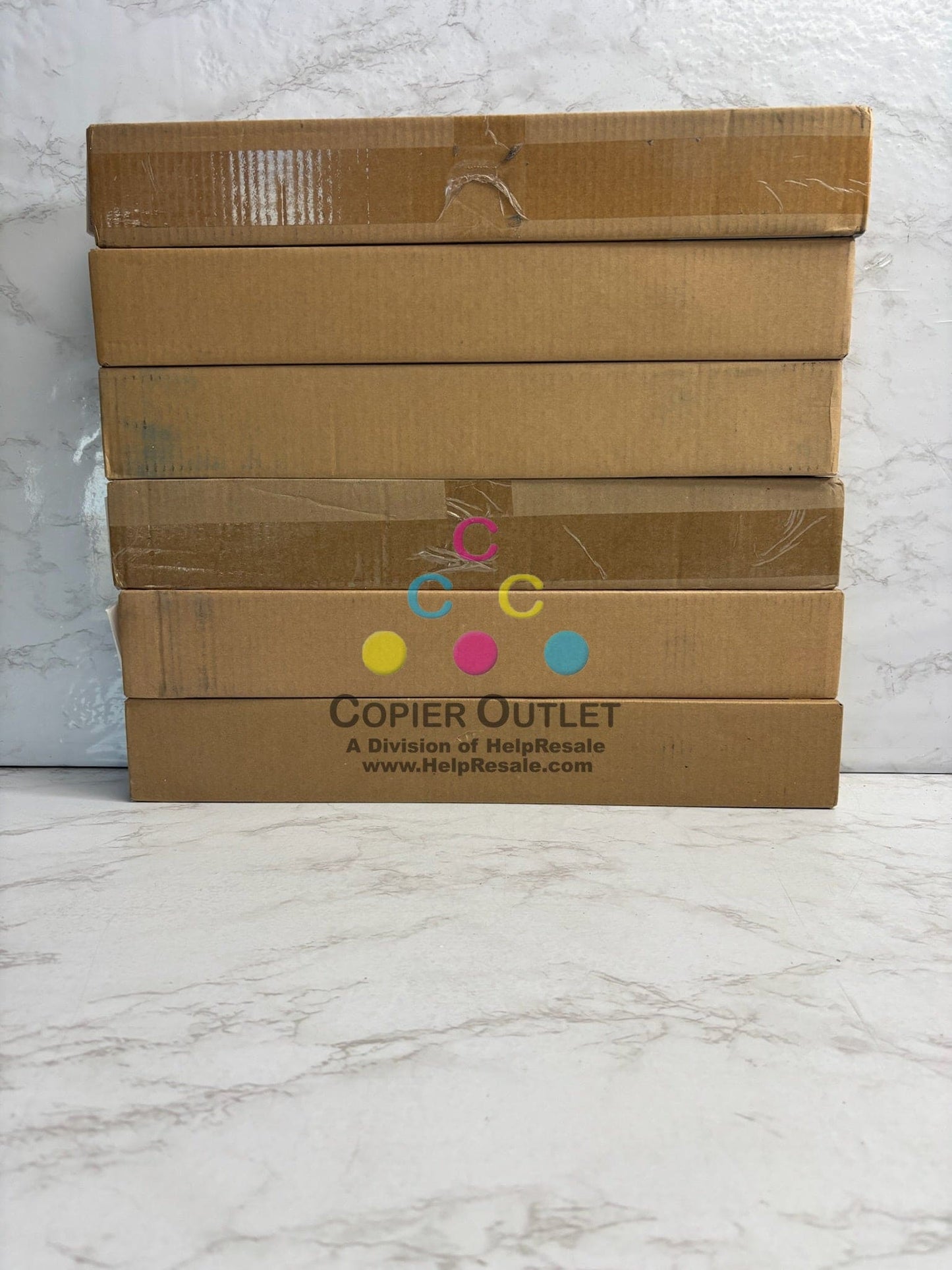 6 Genuine Konica Minolta BH C250i,C251i,C300i CCYKKK Toners TN328 (No Magenta)