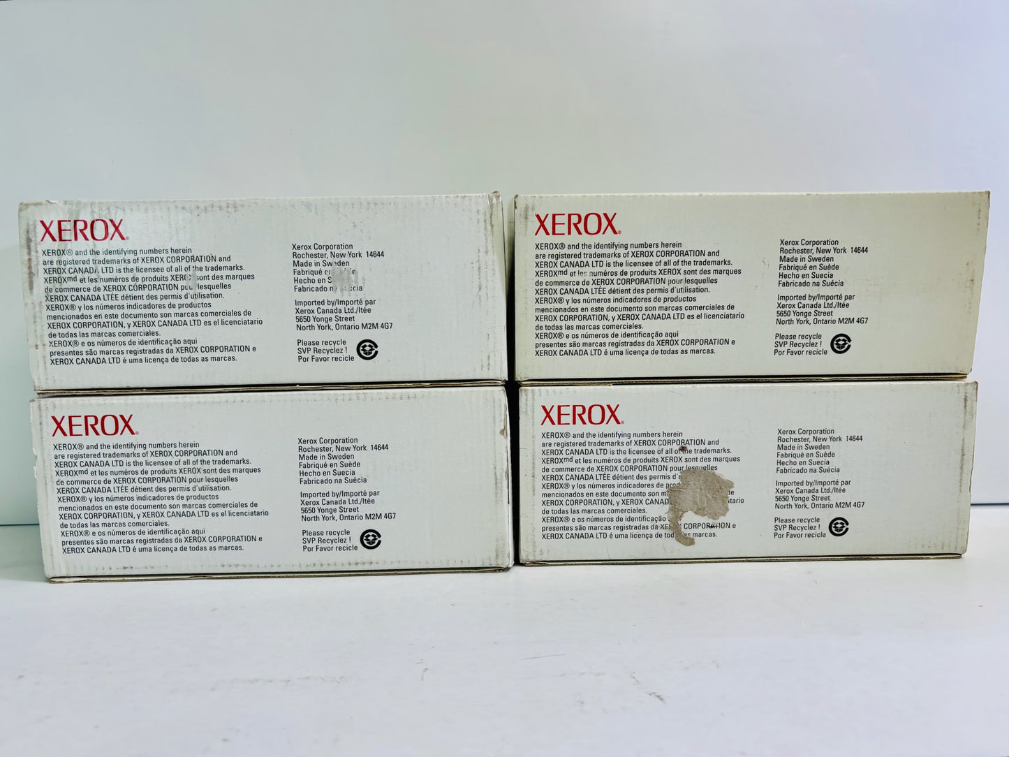 4 Genuine Xerox DocuColor 2045, 2060 Staples 008R12799 (12 Staples Total)