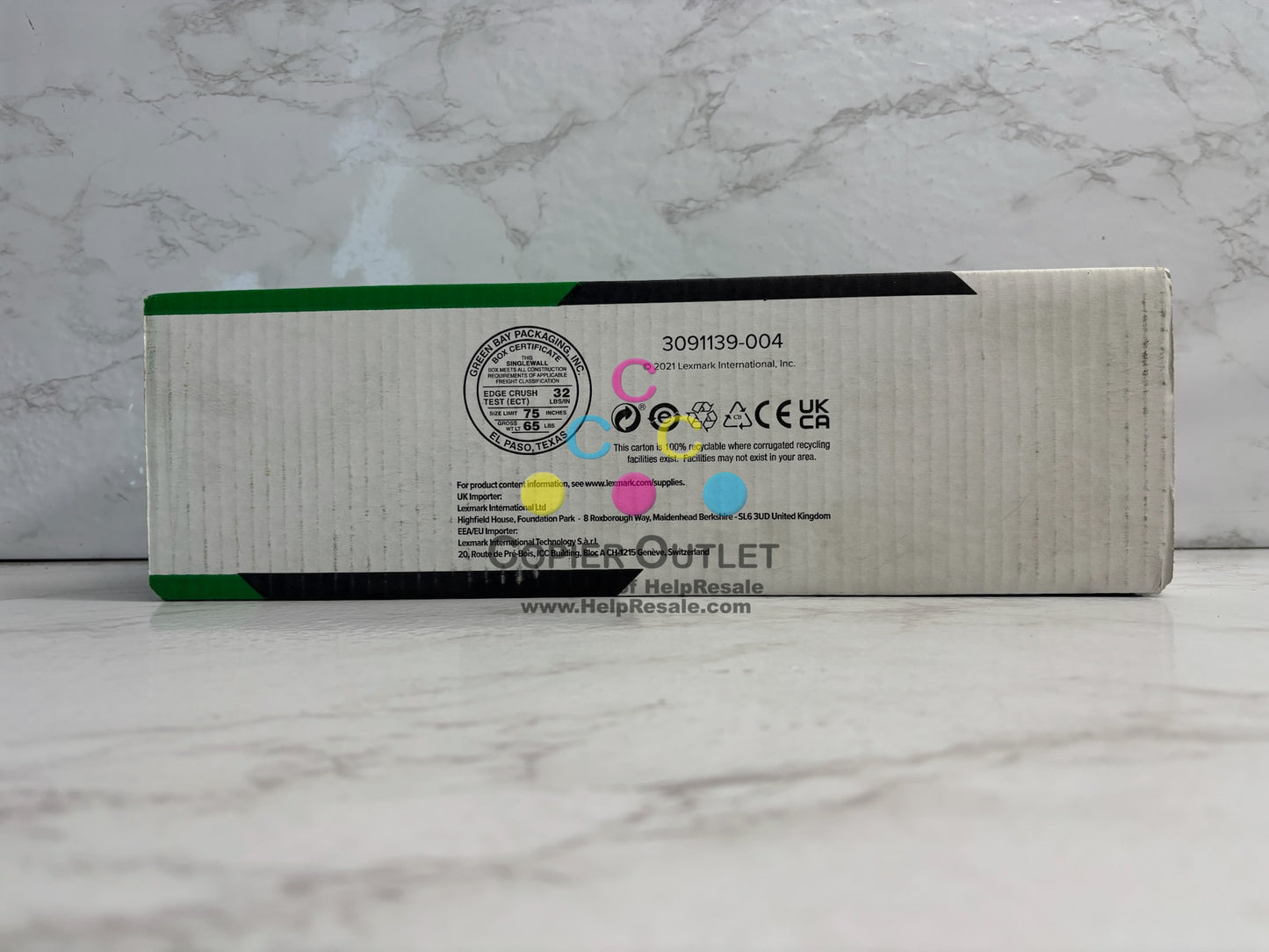 Genuine Lexmark C2326,XC2326 Magenta Print Cartridge 24B7496 (Same Day Shipping)