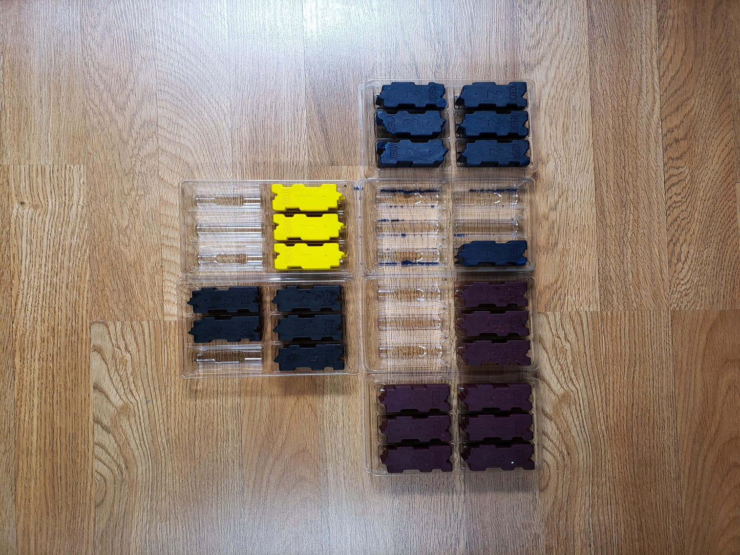 24 Cubes Xerox Phaser 8860 - 8860MFP CMYK Ink 108R00746-49 - FedEx 2Day Air!! - copier-clearance-center