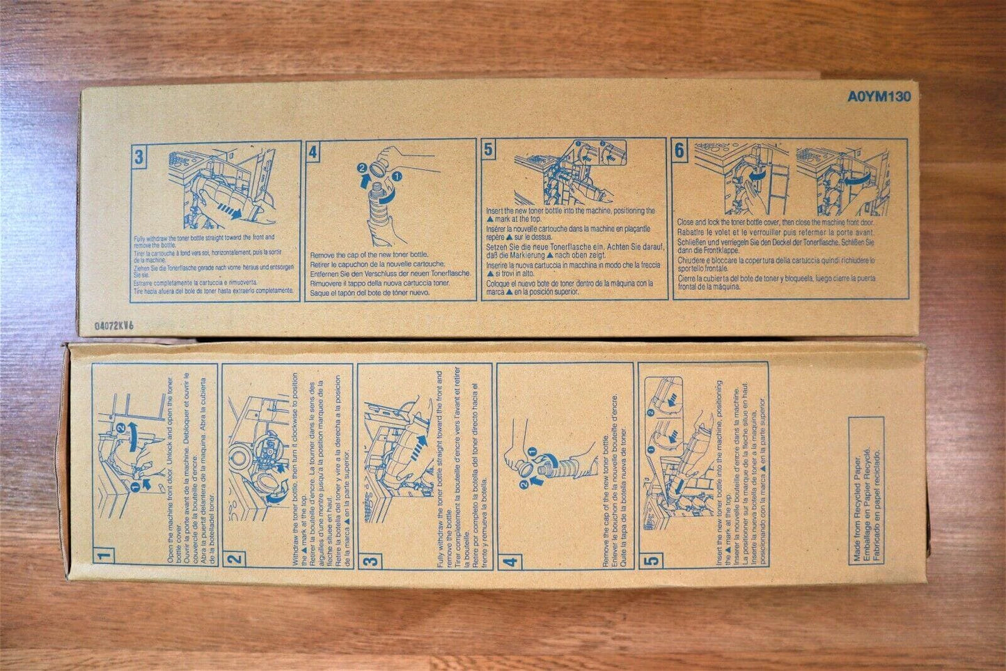 Genuine Lot Of 2 Konica TN510 Toner Black For Bizhub Pro C500 Same Day Shipping! - copier-clearance-center