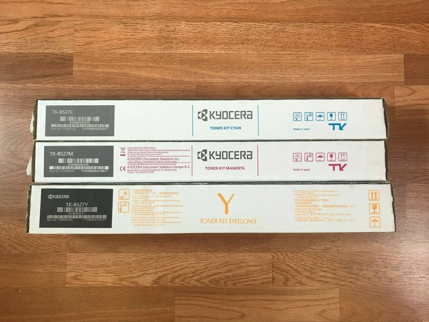 Kyocera TK-8527 CMY Toner Kit For TASKalfa 3552ci/3553ci/4052ci Same Day Ship!!! - copier-clearance-center