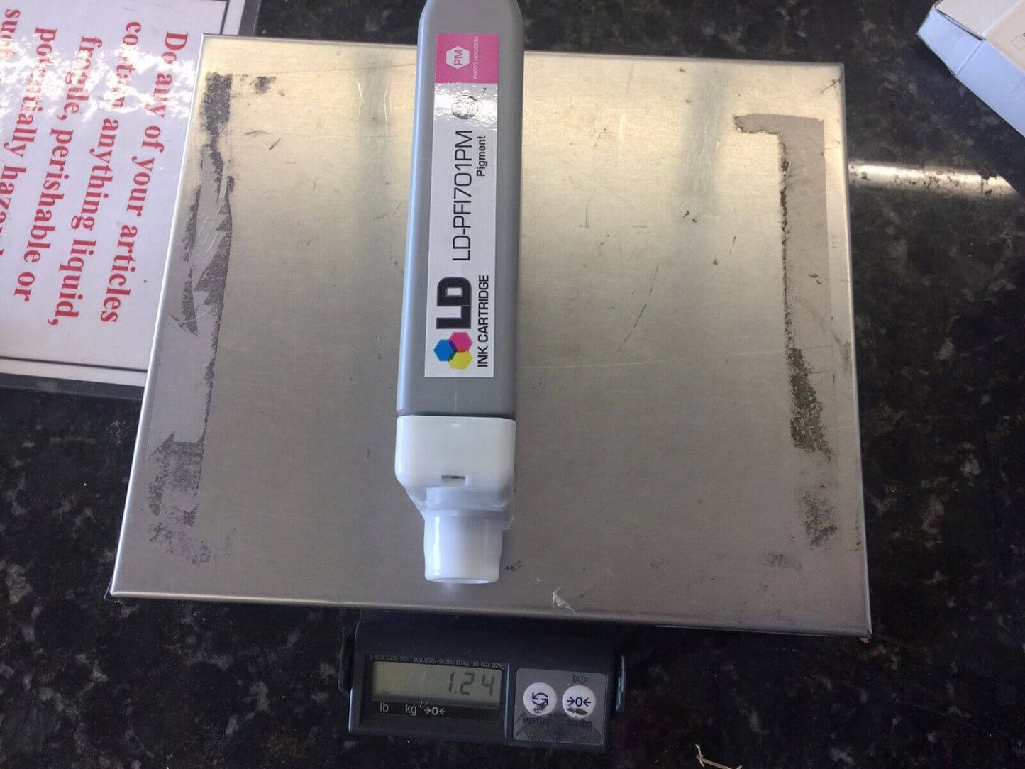 USED- 9pk Compatible With Canon PFI-701 For imagePROGRAF iPF8000S FedEx 2Day!!!! - copier-clearance-center