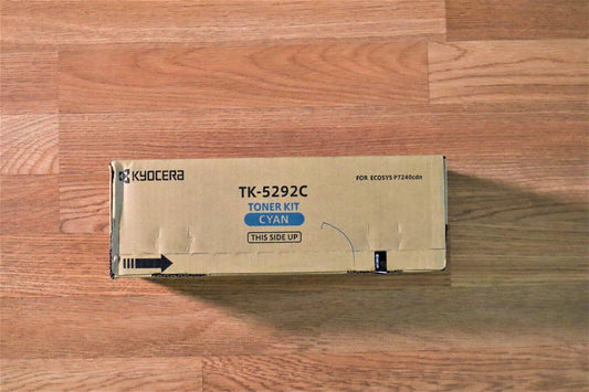Genuine Kyocera TK-5292 Cyan Toner Kit For ECOSYS P7240cdn Same Day Shipping!!! - copier-clearance-center