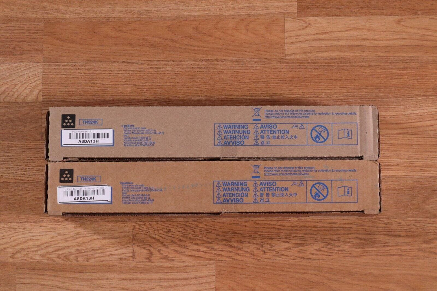 Low Yield Konica TN324 K,K net weight 9.5 A8DA13H For BH C258 C308 Same Day Ship - copier-clearance-center