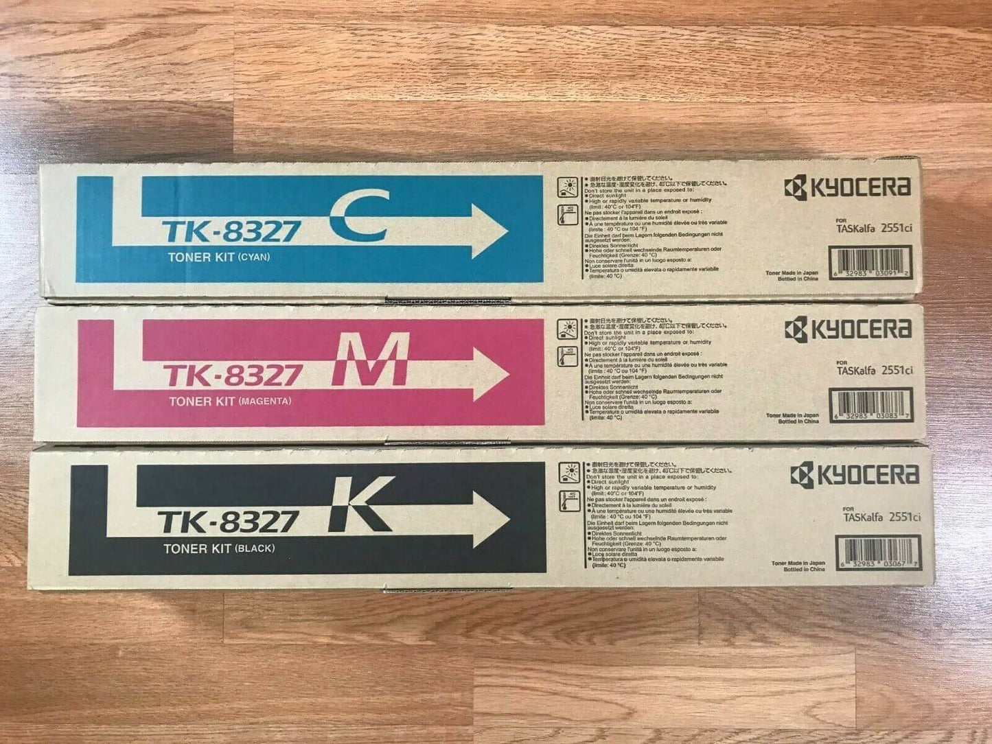 Genuine Kyocera TK-8327 CMK Toner Kit For TASKalfa 2551ci Same Day Shipping!!!! - copier-clearance-center
